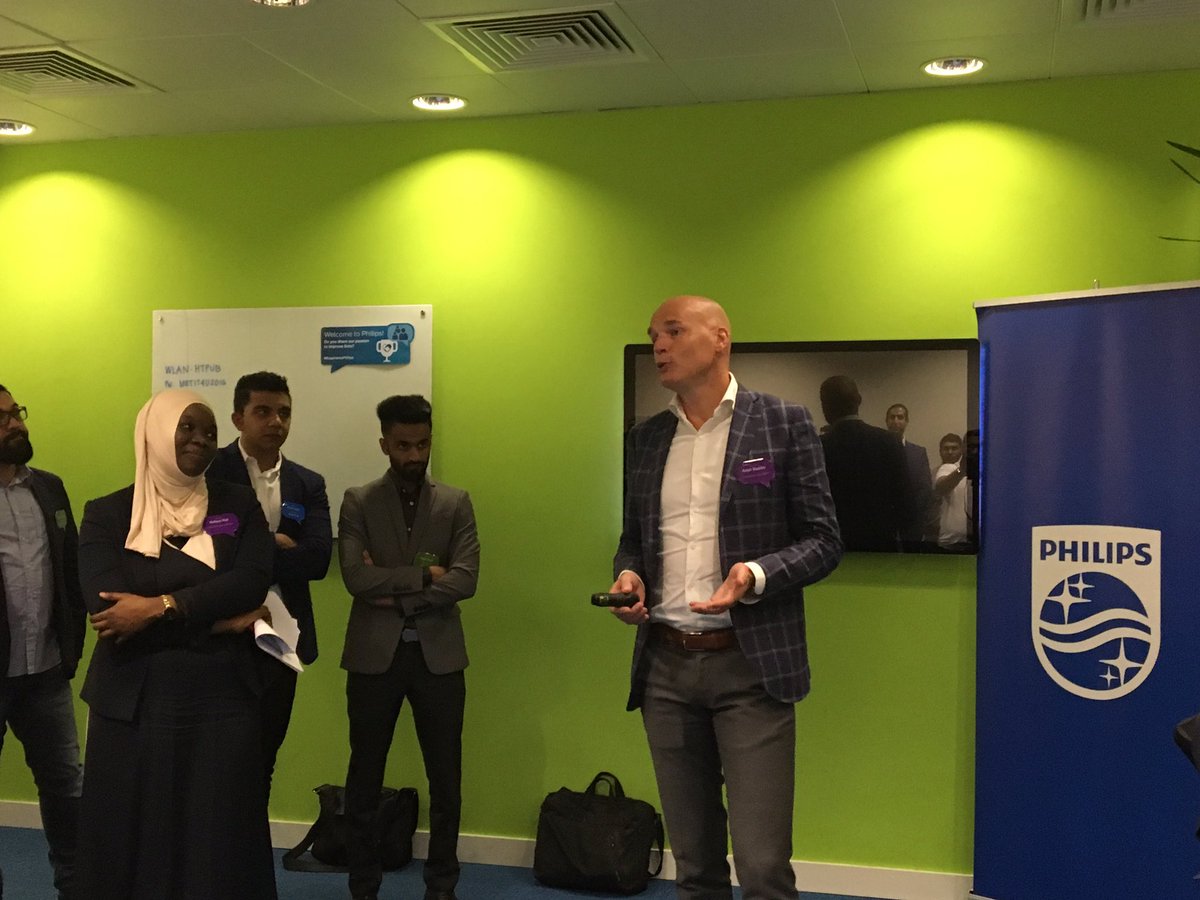 PhilipsME's tweet photo. Our CEO Arjen Radder, explaining how we add value in improving people's lives. #ExperiencePhilips #innovation https://t.co/kzqKVH0OSA