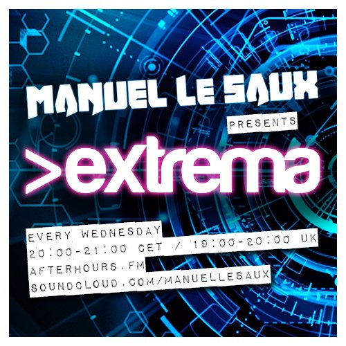 ManuelLeSaux's tweet photo. its #extrema481 day !! new trax from   @anbass @FgNoise @OrlaFeeney and more! 20 gmt+1 on @AfterhoursFM https://t.co/7ze2ldAlzb