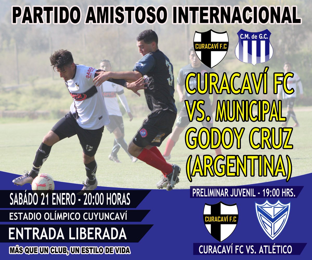 Curacavi_FC's tweet photo. ESTE SÁBADO JUGAMOS NUESTRO PRIMER AMISTOSO INTERNACIONAL...!!! https://t.co/ZaTIzWTH8E