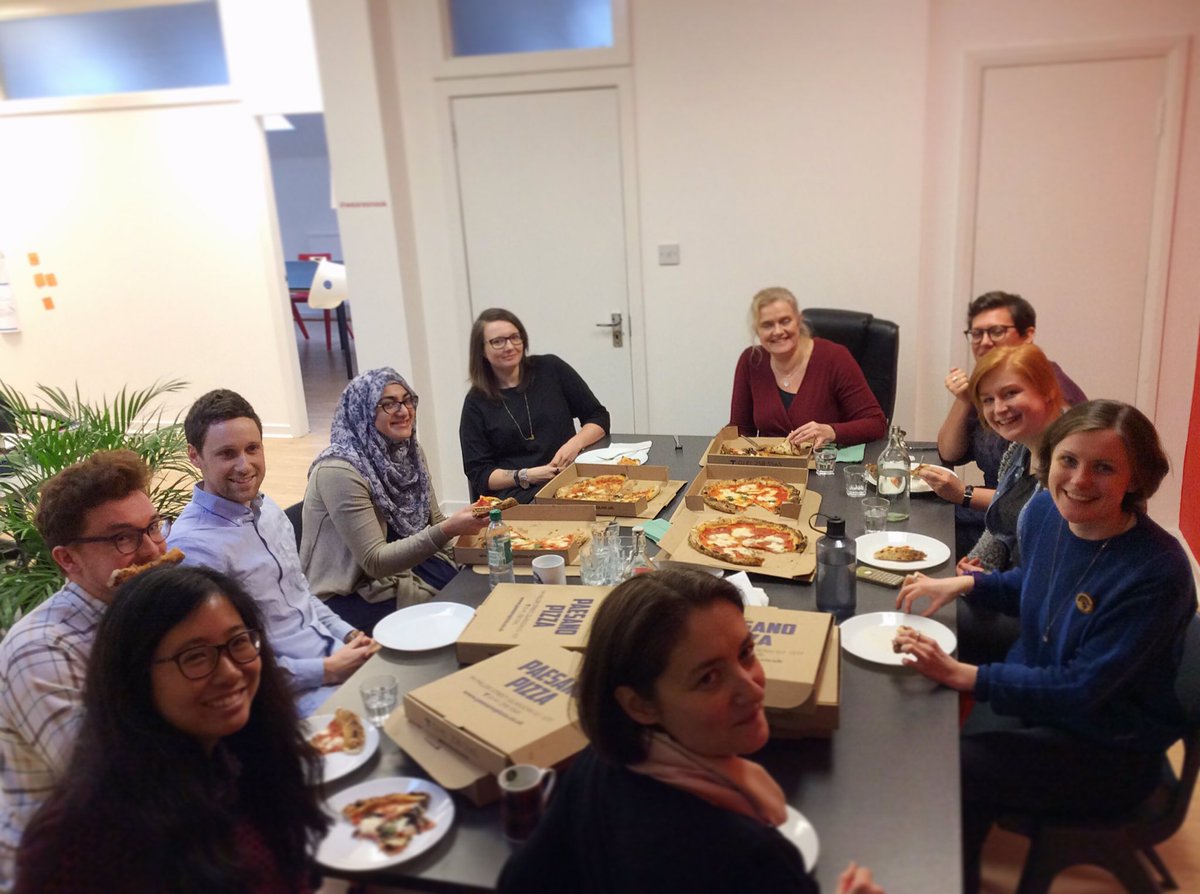wearesnook's tweet photo. Mid-week team pizza lunch welcoming Andrew to the team ๐ #snookstudio #fullbellies #newfriends https://t.co/Ae5mMYbYeb