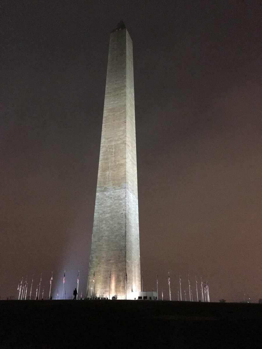 The Washington Memorial was beautiful but the mud was a detraction. Bring you mud boots!