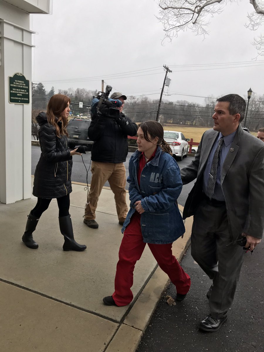 lkfinarelli's tweet photo. Gwendolyn Prebish, charged with drug delivery resulting in death arrives at Hatboro court for preliminary hearing. #mmnews https://t.co/TV1msCRJot