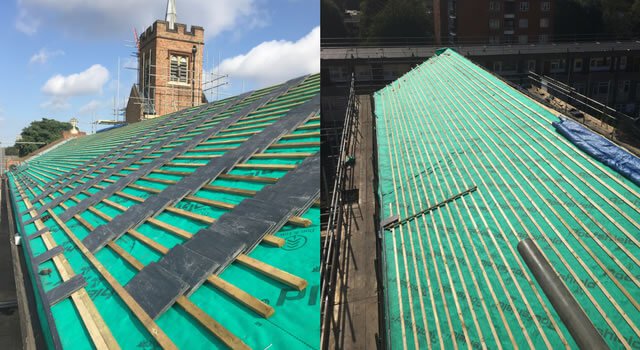 Roofshield preserves historic church building #energyefficiency #conservation #church energyefficiencynews.eu/roofshield-pre…