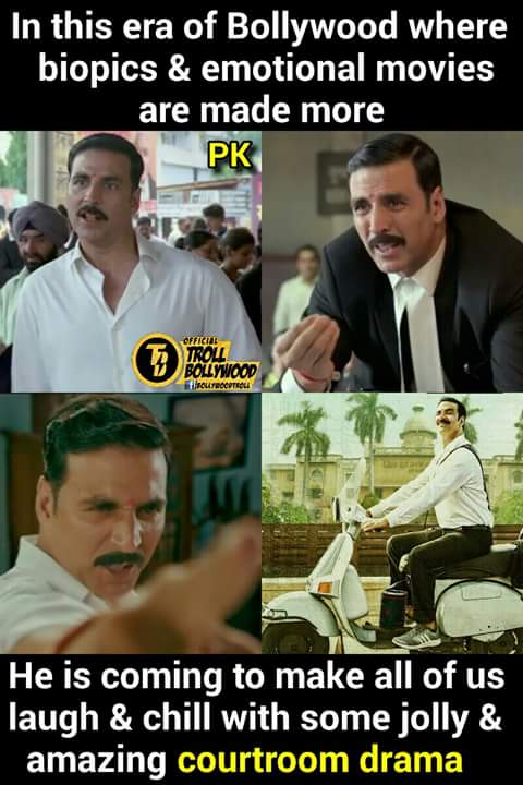Bhushanadhau1's tweet photo. @akshaykumar Is Coming To Won Your Hearts Again With #JollyLLB2 #10Feb2016 @foxstarhindi @AKFansGroup https://t.co/idAg9tFlAs