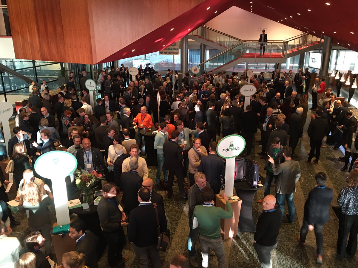 Coen_Bos's tweet photo. Startup community in NL alive and kicking! #SBCDemoDay. https://t.co/cGli2ugduh