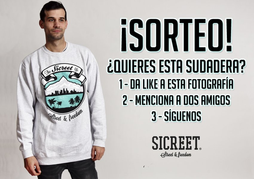 SicreetClothing's tweet photo. ¡Sorteo abierto en nuestra cuenta de Instagram! | Participa ahora en https://t.co/2ijf5RJ6UM https://t.co/DPFxcSCh7K