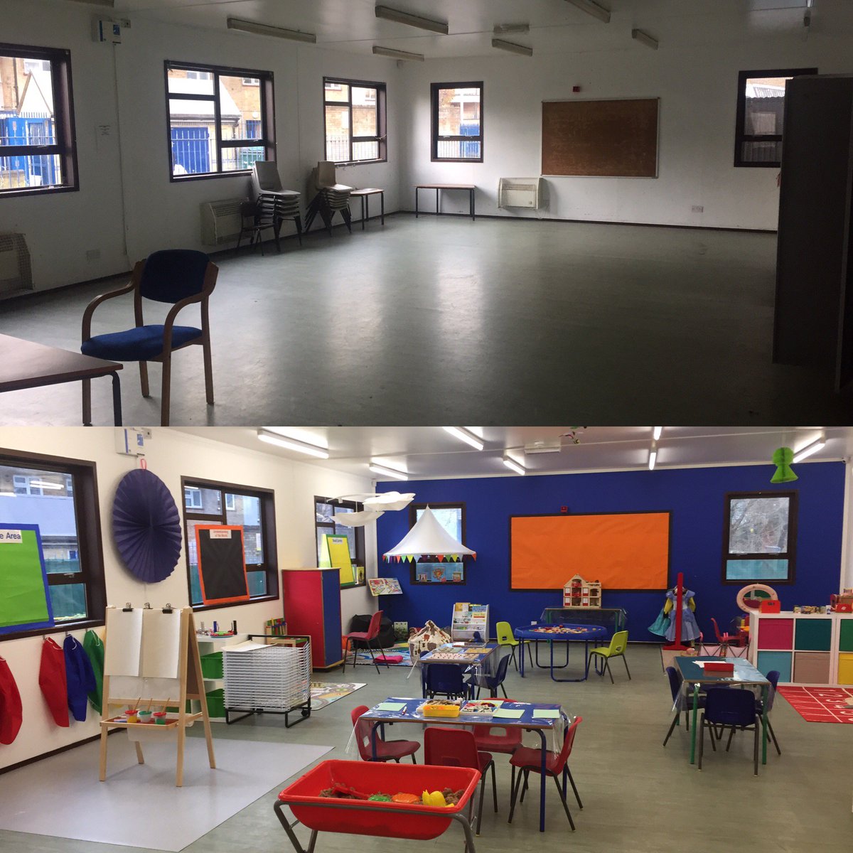 Crazy4KidsUK's tweet photo. Take a look at the Before &amp; After pictures of our *New Nursery* @C4KFredericSt Opening 30th January 2017! #Walthamstow #London #E17 #Follow https://t.co/oSZbACr5MK