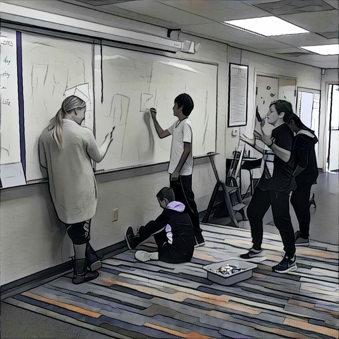 talilerner's tweet photo. I love the moments when they argue and work to agree on a solution #math #math_talk https://t.co/HQNLk34ZGm