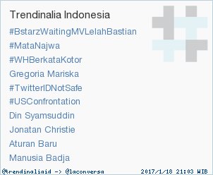 trendinaliaID's tweet photo. Trend Alert: #USConfrontation. More trends at https://t.co/OMCuQPRWwL #trndnl https://t.co/QOw3PFnGRX