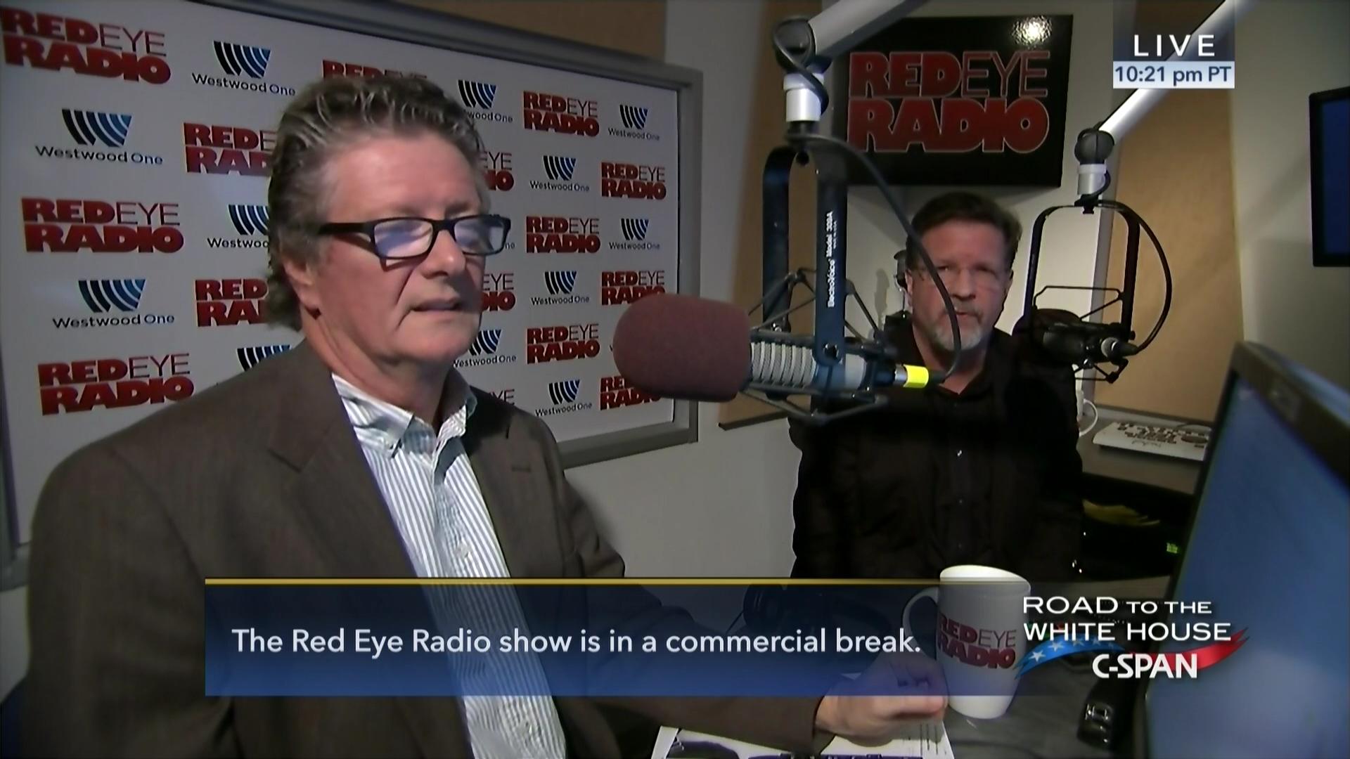 CSPAN on Twitter "WATCH Red Eye Radio Show https//t.co/z2Ctdif8hb…
