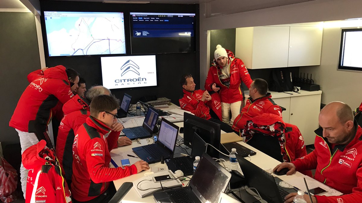 Yves_Matton's tweet photo. Getting ready for #RAMC2017 shakedown #PressureOn #WRC #BackInWRC #C3WRC https://t.co/k3BAtMCtVq