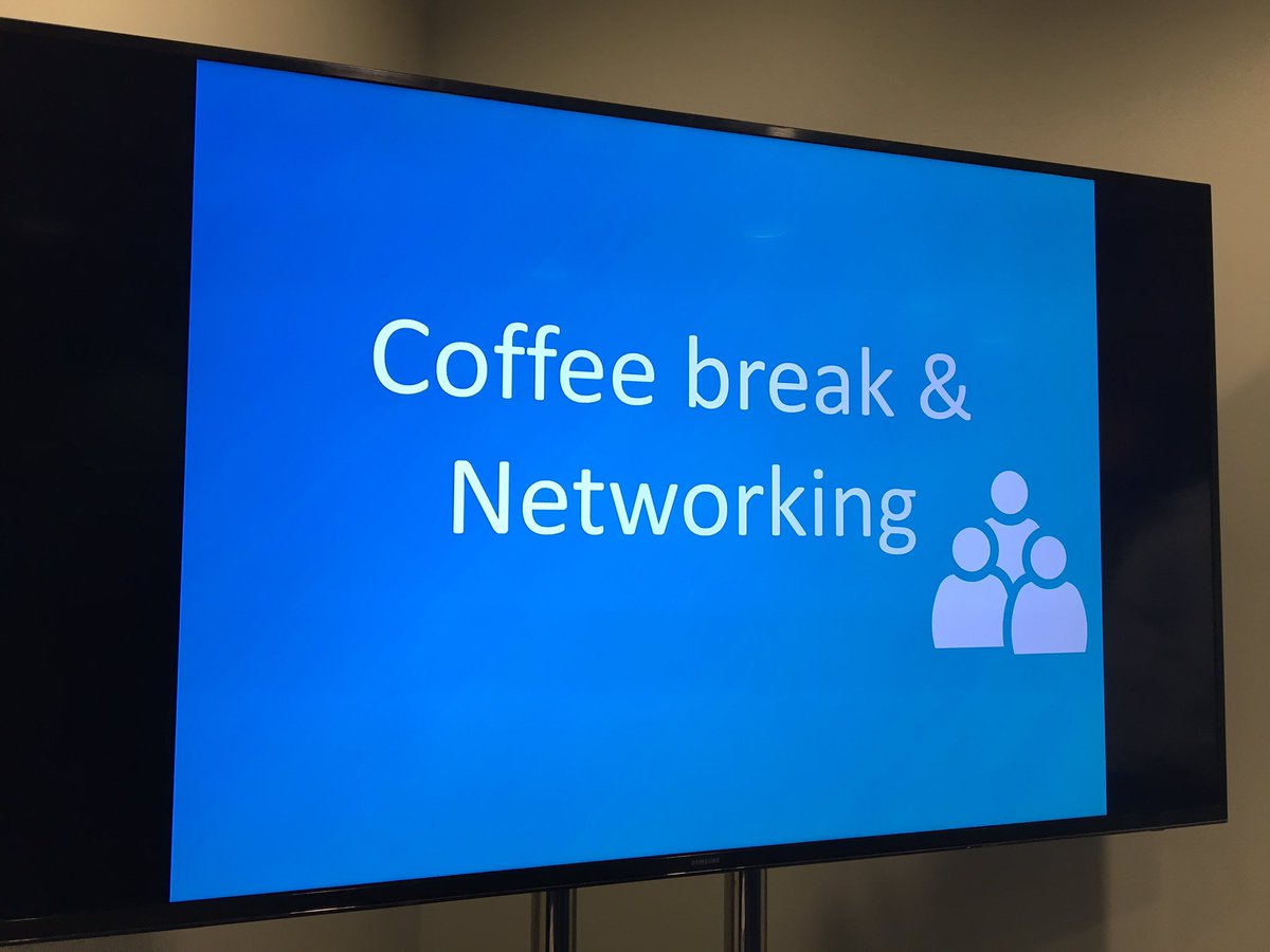 PhilipsME's tweet photo. A quick break for some #coffee & networking! #talentmanagement #experiencephilips https://t.co/fY3cplSnCY