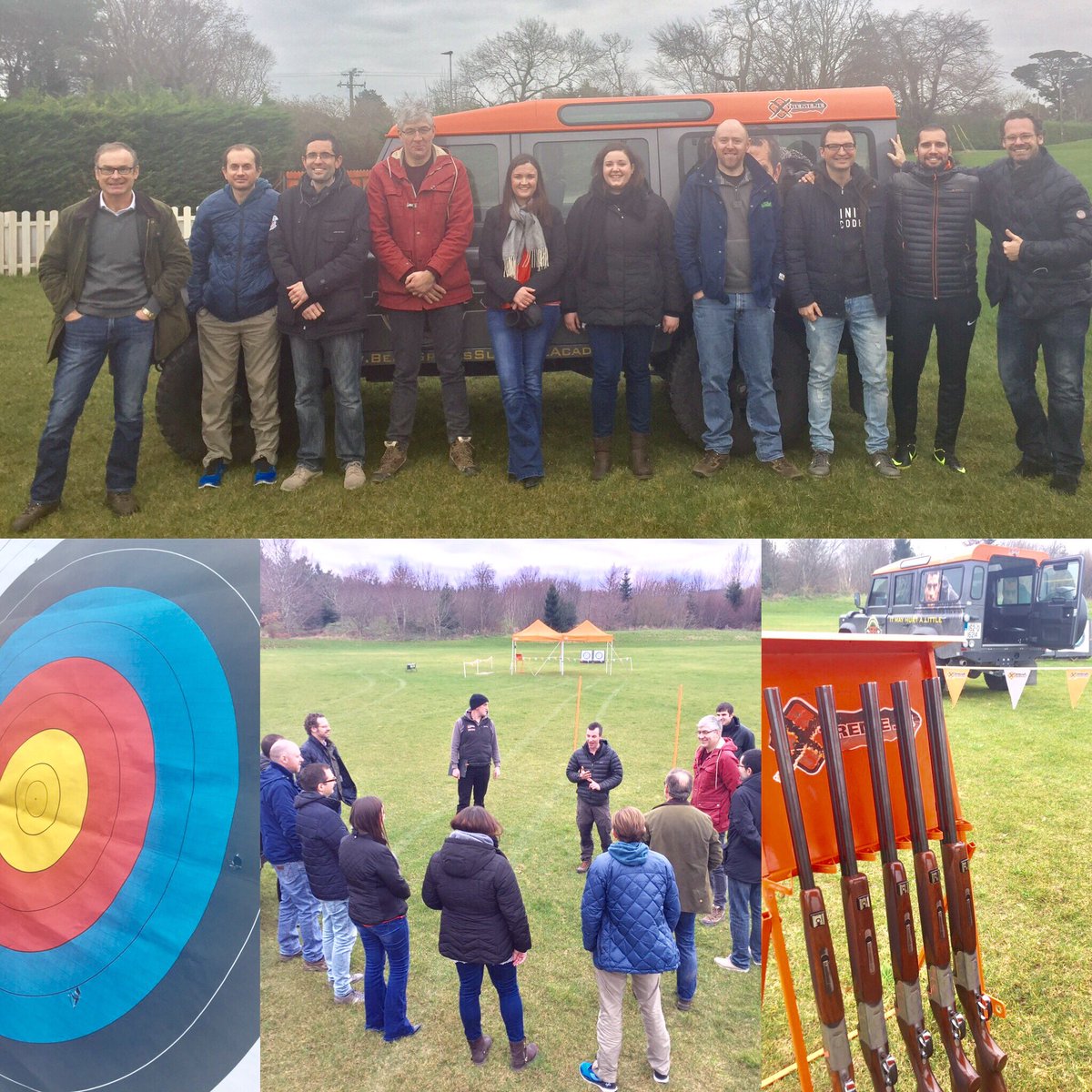 OrangeworksIE's tweet photo. #FieldSports & #BlindDriving on the menu this afternoon @druidsglen #TeamBuilding #Action & #Adventure https://t.co/pHvktPOo37