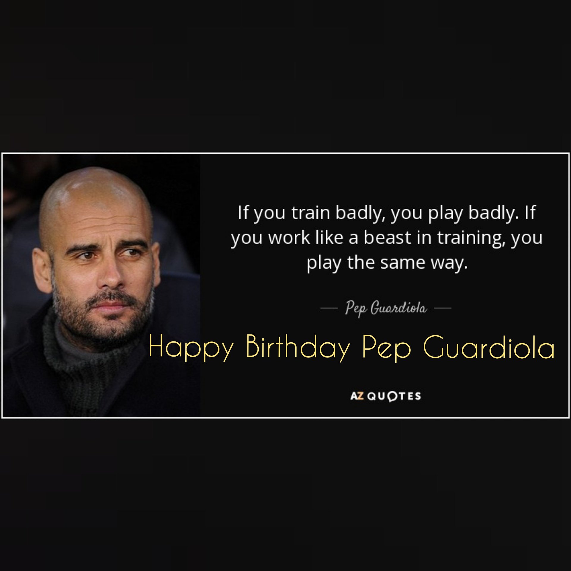 Josep Guardiola Sala happy birthday 