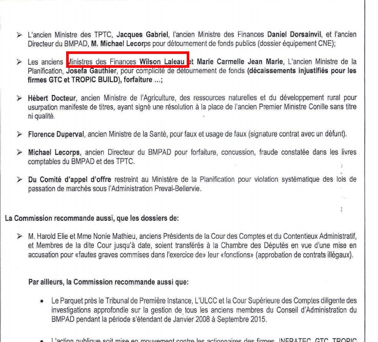 HBeaucejour's tweet photo. Rapport youri latortu complicité de detournement de fonds Page 86 @jeanjuniorj @Jacquiecharles  #REALTALKHT https://t.co/vErJaaypHt