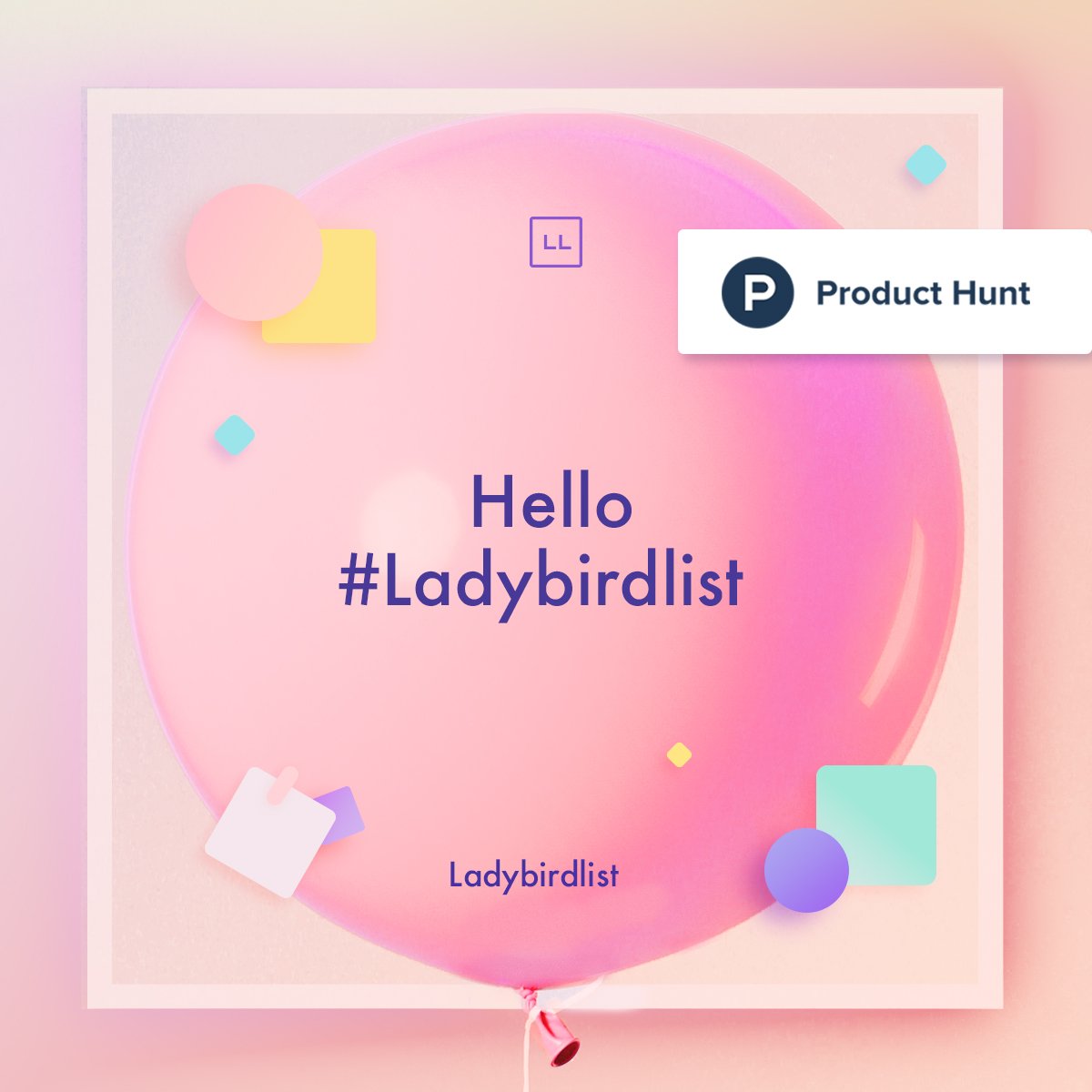 ladybirdlist's tweet photo. We are featured on @ProductHunt today🐣🚀🎉 big thanks to @ahmetsulek https://t.co/h5Miz9EtPg Would💜to get your support&amp;feedback! #ladybirdlist https://t.co/wbChnIT1NH