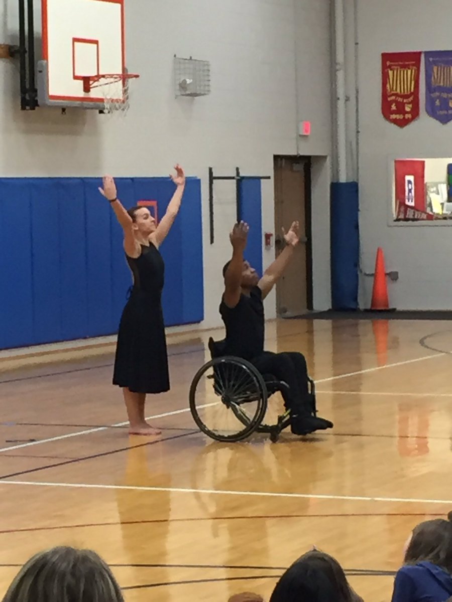 RichfieldElem's tweet photo. We are excited to have @dancingwheels with us at Hillcrest during Disability Awareness Week @RevereLocal! #appreciatingdifferences https://t.co/e4Ju6eVbLY
