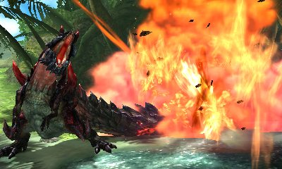 CAPCOM_MHB's tweet photo. 【MHXX】「燼滅刃ディノバルド」登場！常軌を逸した高熱を宿すディノバルド。要因は研磨行為などで体内に取り込んだ鉱物のバランスが極端なためという説が濃厚。眼前の全てを焼き払い、滅ぼ���様から『燼滅刃』の二つ名が与えられた。 https://t.co/kHxWo0xclw #MHXX https://t.co/0GSP52VrKz