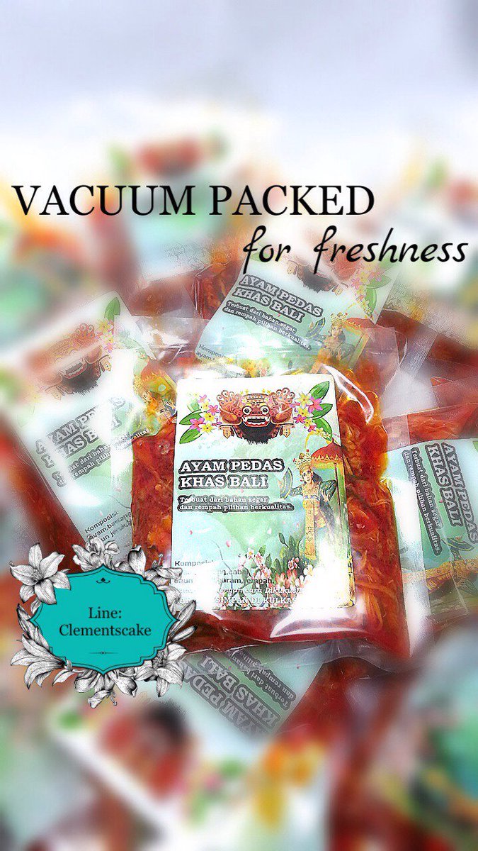 Yuk dipesan ayam pedas khas bali nya bisa line ke yang digambar atau lewat mokojek loh 😘