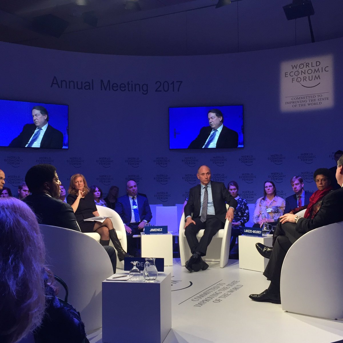 new models of healthcare: feel better or your money back? We're going towards it #davos2017 #wef17