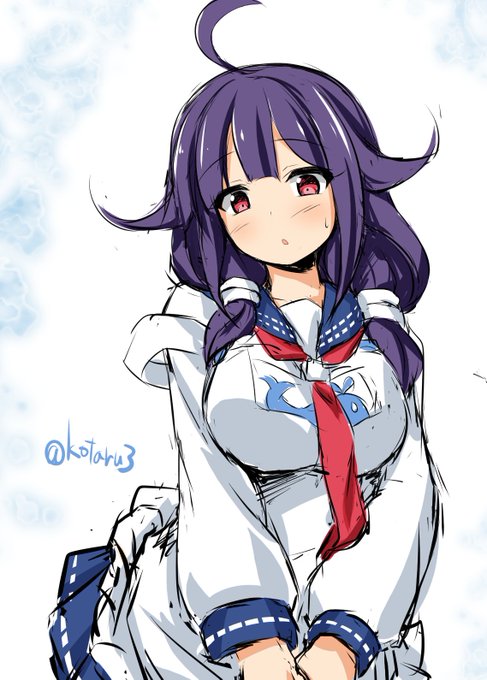 とまどいくじら
#艦これ版深夜の真剣お絵描き60分一本勝負 #艦これ版真剣お絵描き60分一本勝負_20170118
きっとナニか、変な事言われたのだろう

遅刻&少しオーバーごめんなさい 