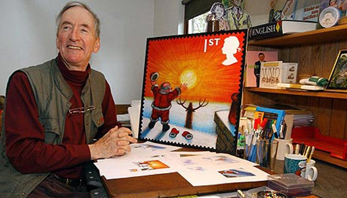 Happy birthday Raymond Briggs, author of The Snowman, Father Christmas, When the Wind Blows.
Photo: Liz Finlayson 