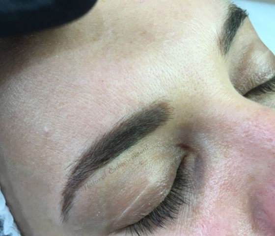 NaturalEnhance's tweet photo. Healed ombre brows, A beautiful result for this lovely lady. #ombrebrows #healedbrows #browsonpoint #ne #London #biotek #fridayfeeling https://t.co/3vH0R6rwNw