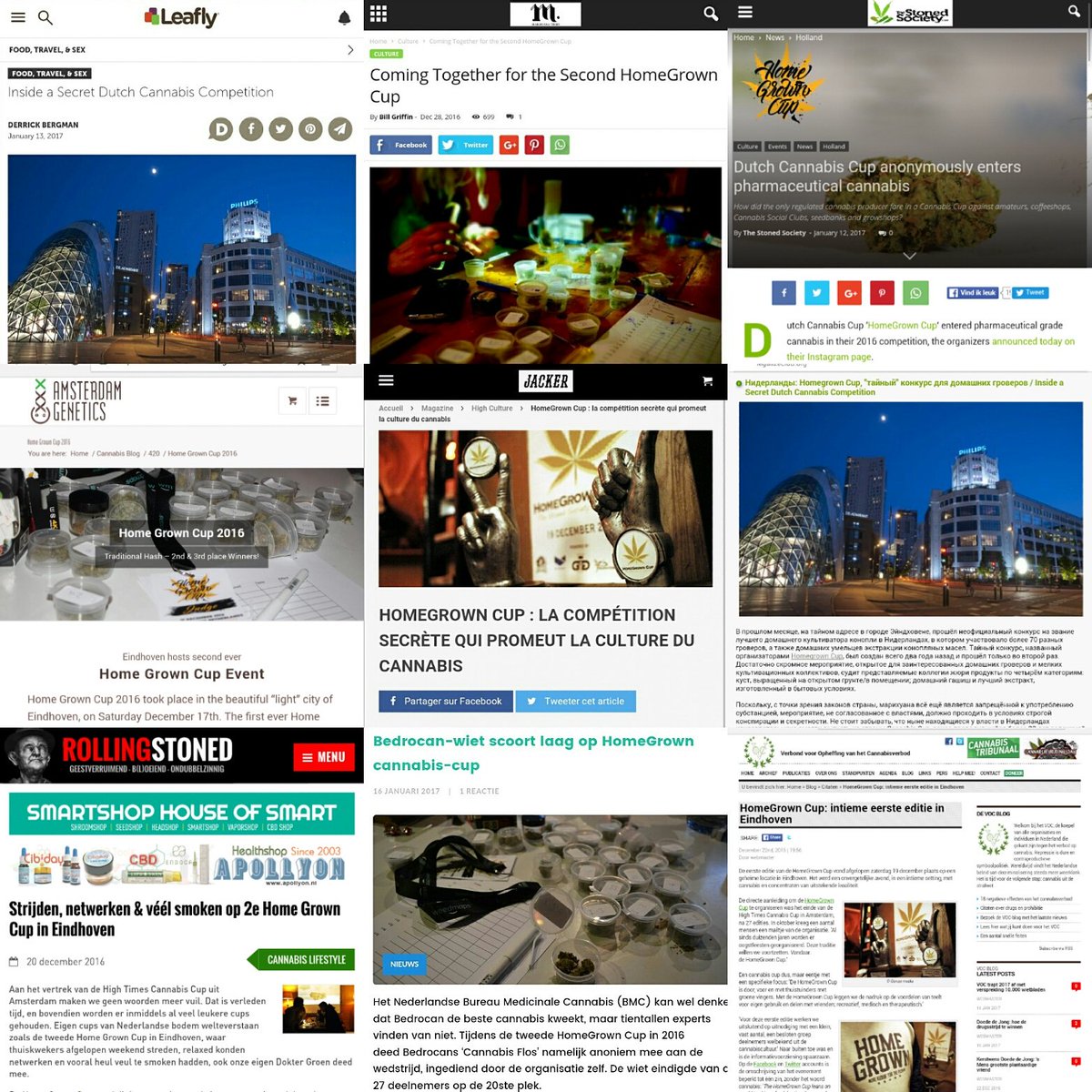 homegrowncup's tweet photo. A selection of HomeGrown Cup 2016 coverage: https://t.co/oM6CwIzQex #HGC2016 #HomeGrownCup #CannabisCup https://t.co/wTY4u1KeRu