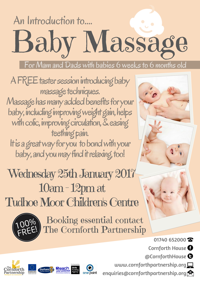 cornforthhouse's tweet image. Kick starting our Adult Learning with our gentle Baby Massage taster session
