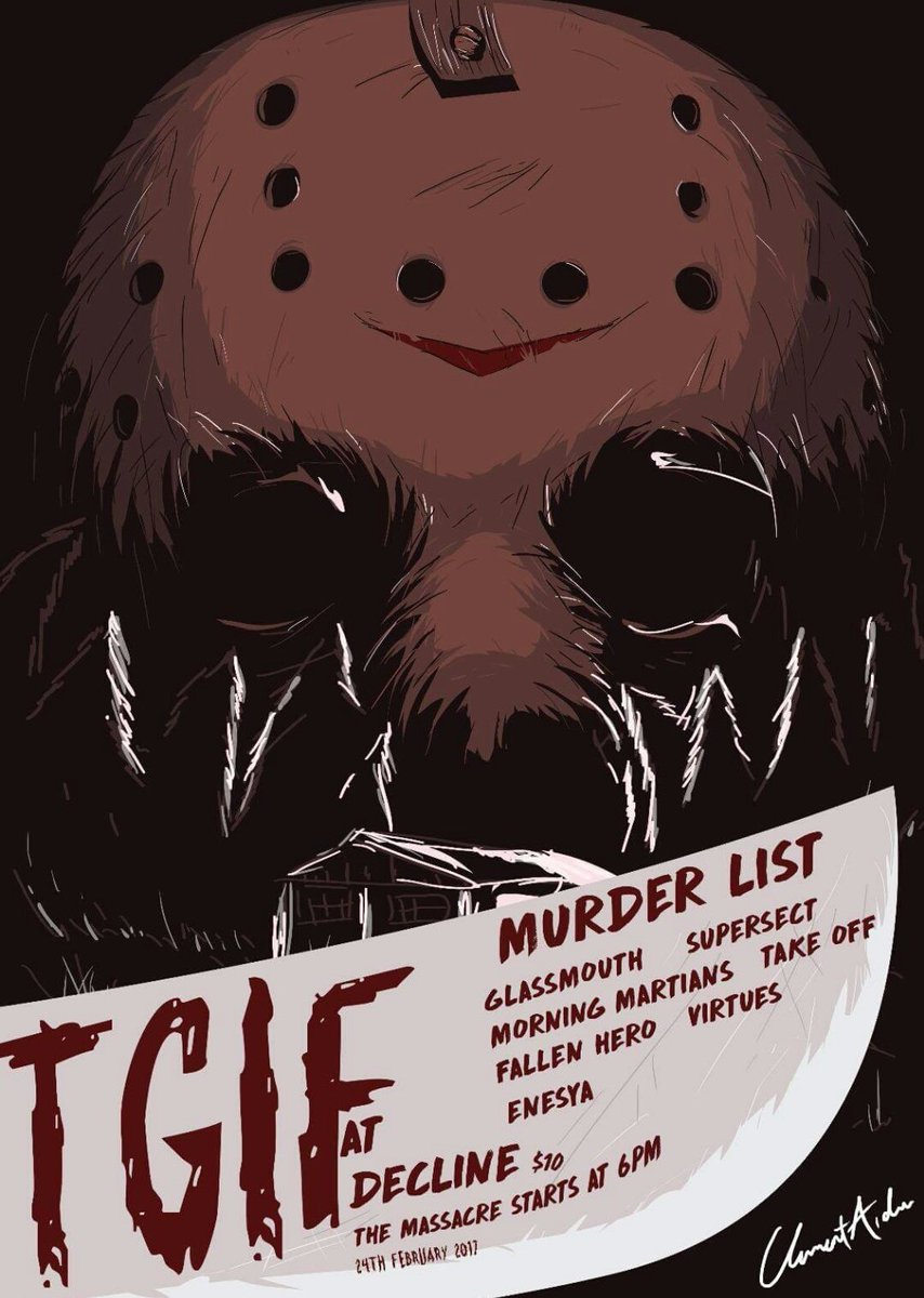 Crazy lineup!! 
Come check this out!
Enesya finally plays a show again!