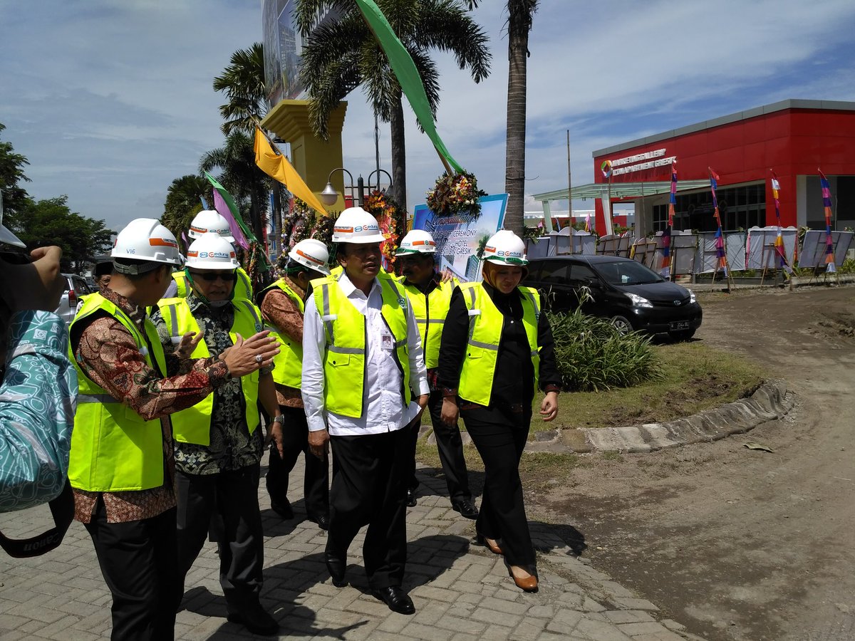kemeriahan hari ini di icon superblock gresik