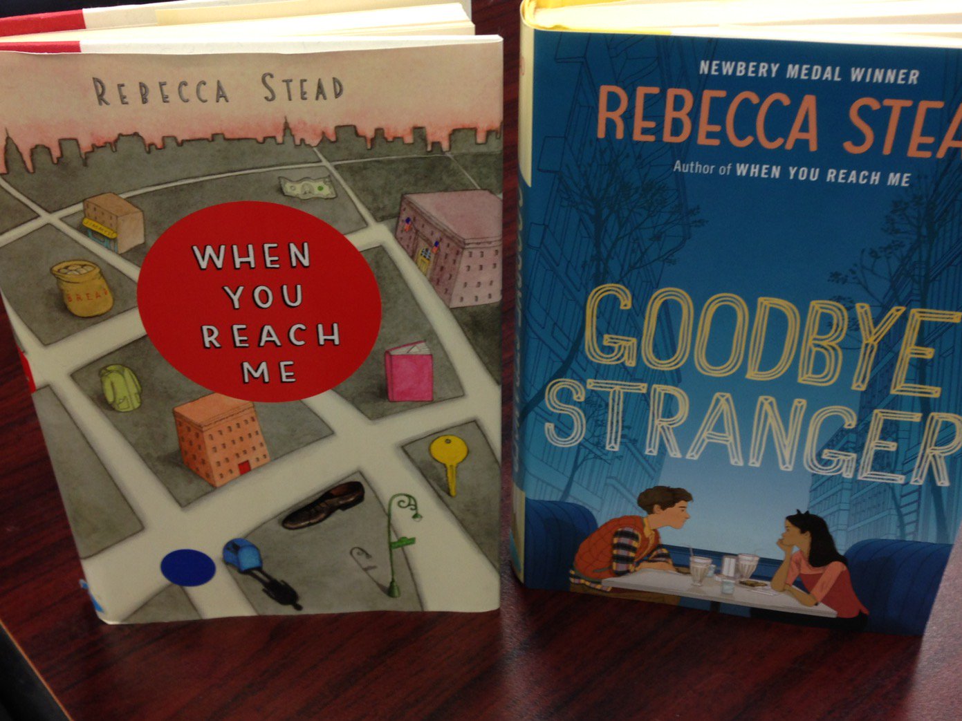 Happy Belated Birthday Rebecca Stead! Come to the Center and read her books! 