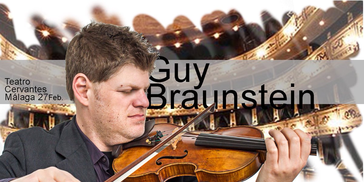 OficialHSO's tweet photo. Guy Braunstein al frente de la HSO: Comienzo del #Tour2017 en Malaga. 
📅27febrero 
📍Teatro Cervantes 
https://t.co/lXZmUo0AqG https://t.co/wCUBMQjb65