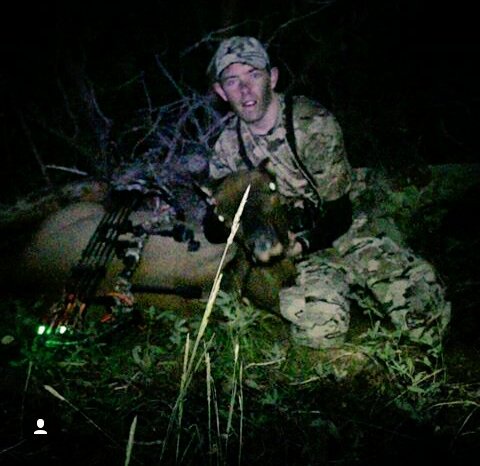 UOPLLC2018's tweet photo. Flashback to the cow elk I killed on a solo archery hunt. #WEAREHUNTERS #gowhereyoudontbelong #vortexnation #ridgereaper #solohunter #rmef https://t.co/XYylT5R4UN