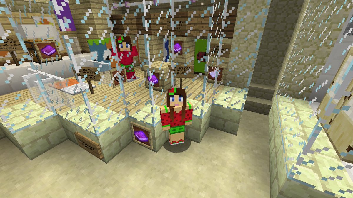ParaKeet92's tweet photo. Today is #MuseumSelfieDay2017 but as I can't go to a real museum, I'll go to the one I built on @QuacktopiaMC! #museumselfie #QTMuseum https://t.co/DReZWD5B7F
