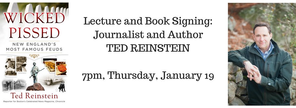 MillisLibrary's tweet image. WICKED PISSED - New England's Greatest Feuds with @tedreinstein. Tomorrow at 7!