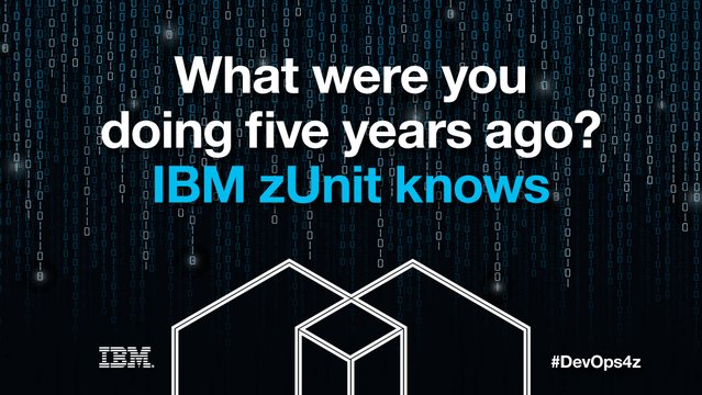 anandvishal16's tweet image. What were you doing five years ago? IBM zUnit knows. bit.ly/2iBjWLE