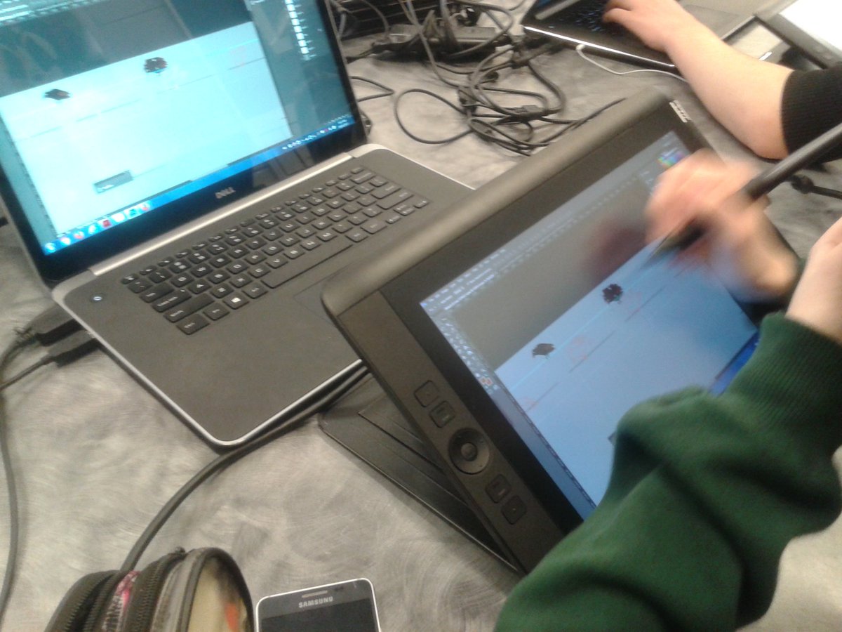 EscendGames's tweet photo. Platforms and animations? 😉 can't wait for the beta test tomorrow! @JamieALeduc @SislerIDM #gamedesign #sisleridmfutures https://t.co/FSkM3jFdtm