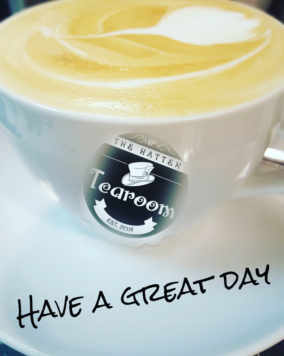 HatterTeaRoom's tweet photo. Hope you are all having a great day? #coffee https://t.co/EoPQPFmQcM