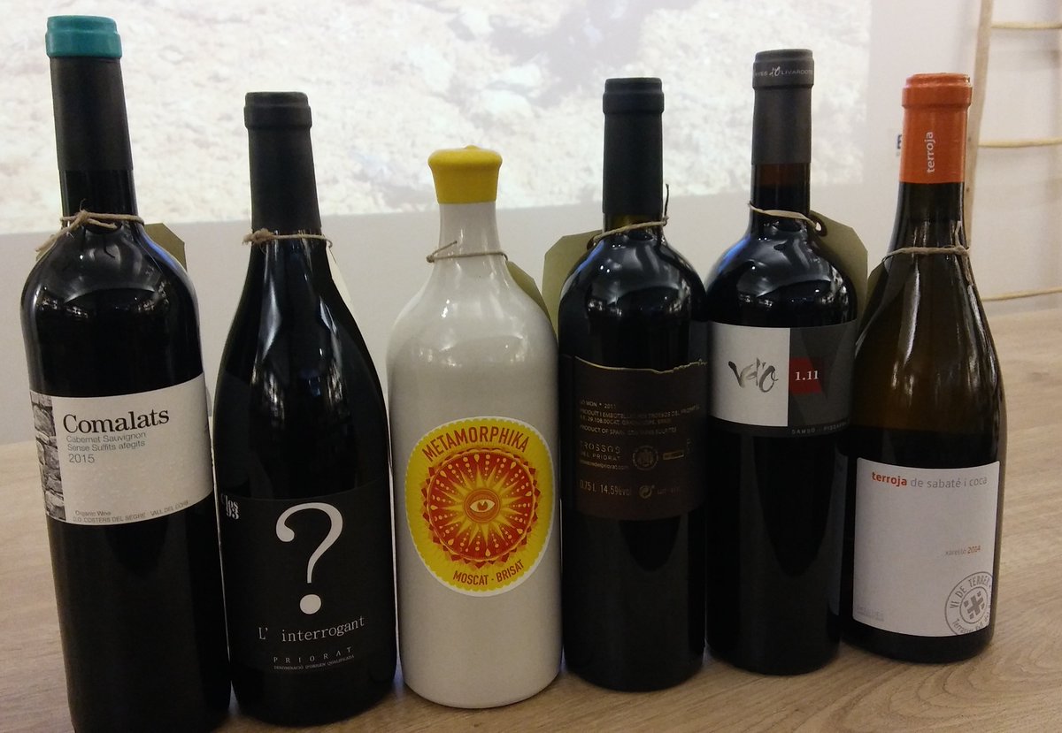 Propers tastos <a href="/CellerComalats/">Celler Comalats</a> <a href="/Clos93Priorat/">Clos93 doq priorat</a> <a href="/costadorwines/">Costador</a> <a href="/TrossosPriorat/">Trossos del Priorat</a> #vinyesolivardots <a href="/castellroig/">Castellroig Sabaté i Coca</a> #vicatala #winelovers #tastos