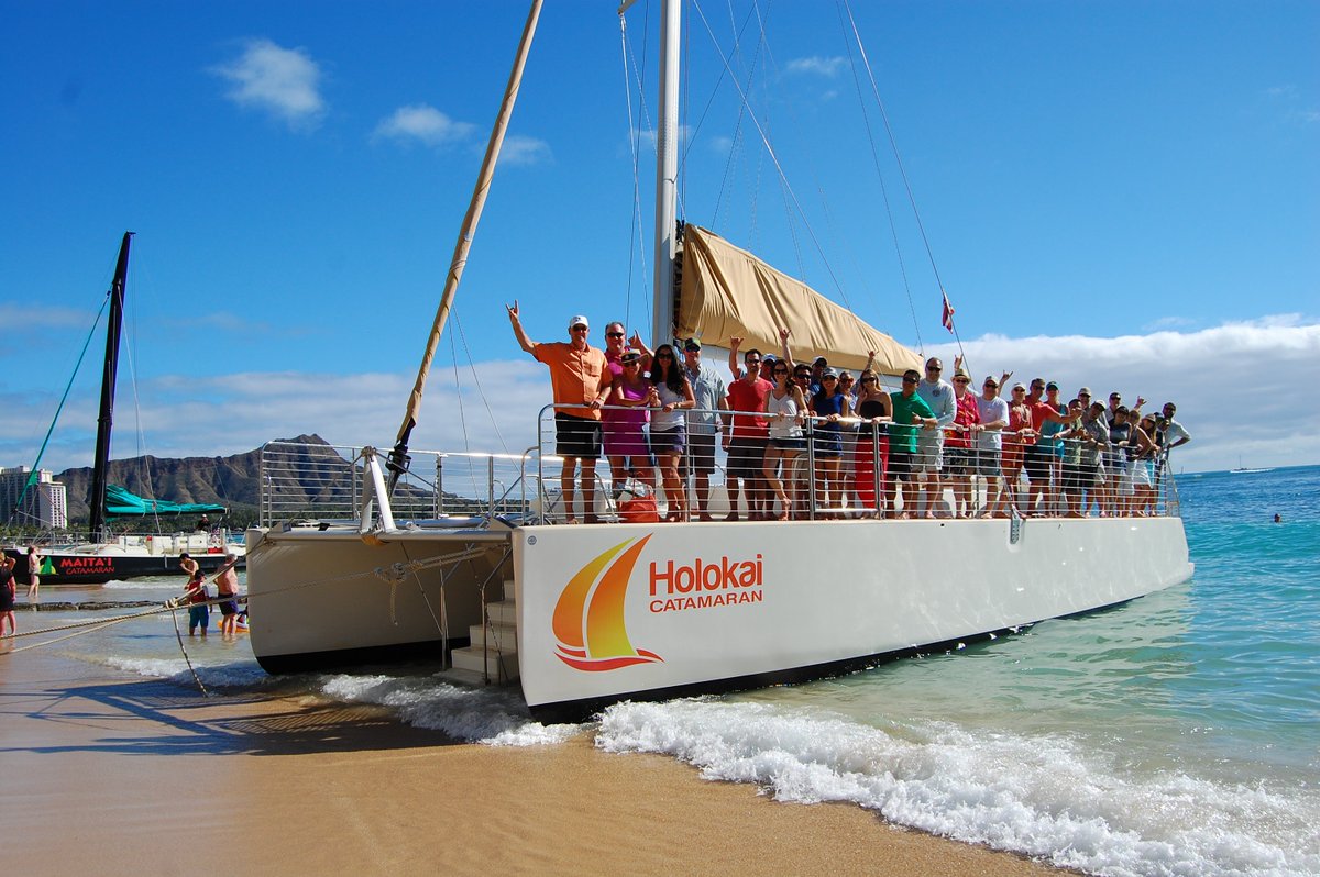 1547Realty's tweet photo. Great turnout for the @AlohaNap annual Catamaran Cruise at #PTC17 https://t.co/kWYRrgfpsq