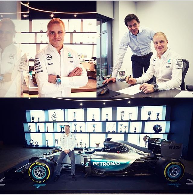 Formula1Mexico1's tweet photo. @ValtteriBottas el nuevo piloto de Mercedes #F1 @MercedesAMGF1 https://t.co/mjpfuHkFIs