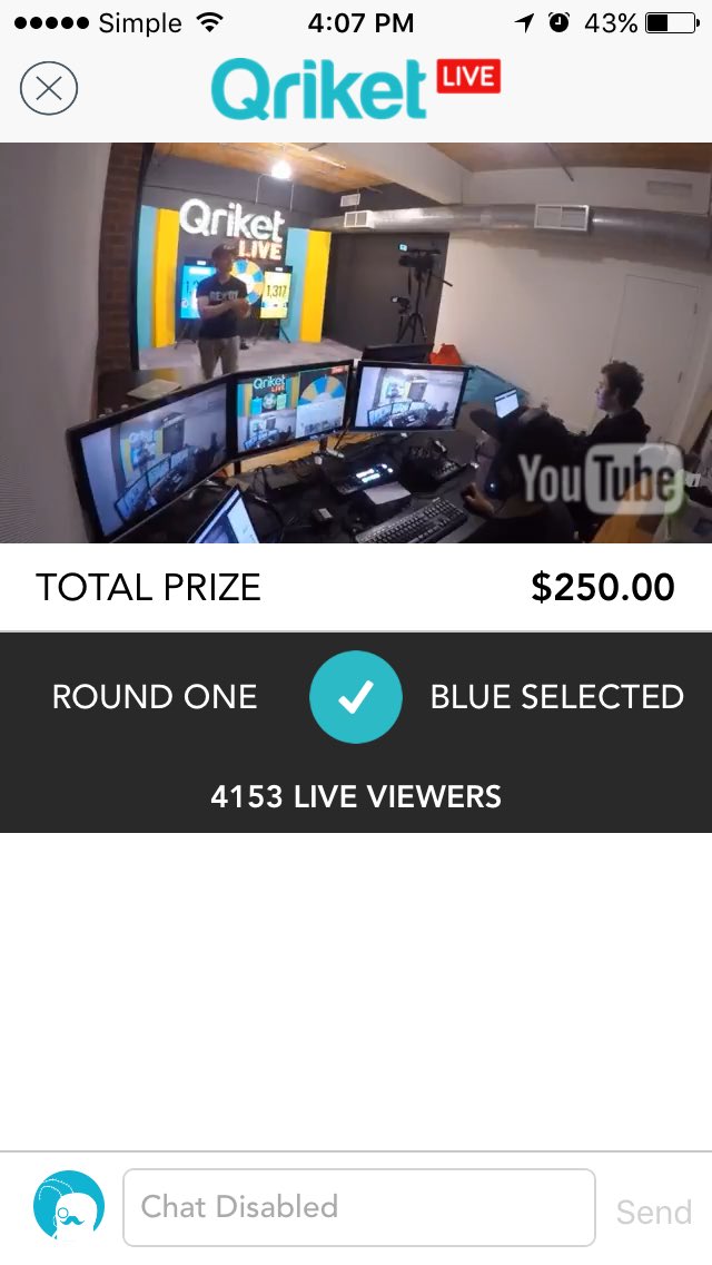 Atriggstr's tweet photo. haven't joined in a while but i'm ready to win #QriketLIVE https://t.co/skBb03Ahvt