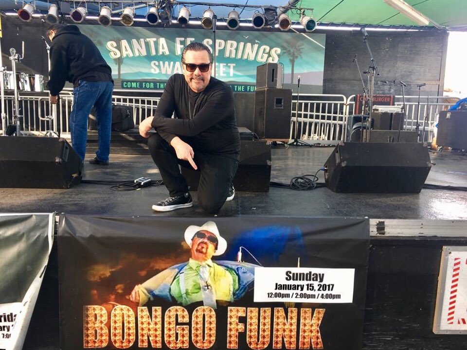 DaleVPercussion's tweet photo. #BongoFunk made it to a banner.

#SanteFeSpringsSwapMeet https://t.co/pwCj60SWFC