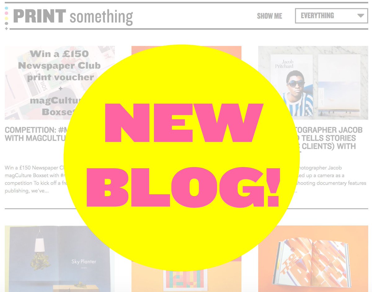 newspaperclub's tweet photo. Our blog looks different! 👀 Cleaner design, new categories, easier than ever to find inspiration to #printsomething: https://t.co/XQeVJRKp3I https://t.co/joyHblZQhz