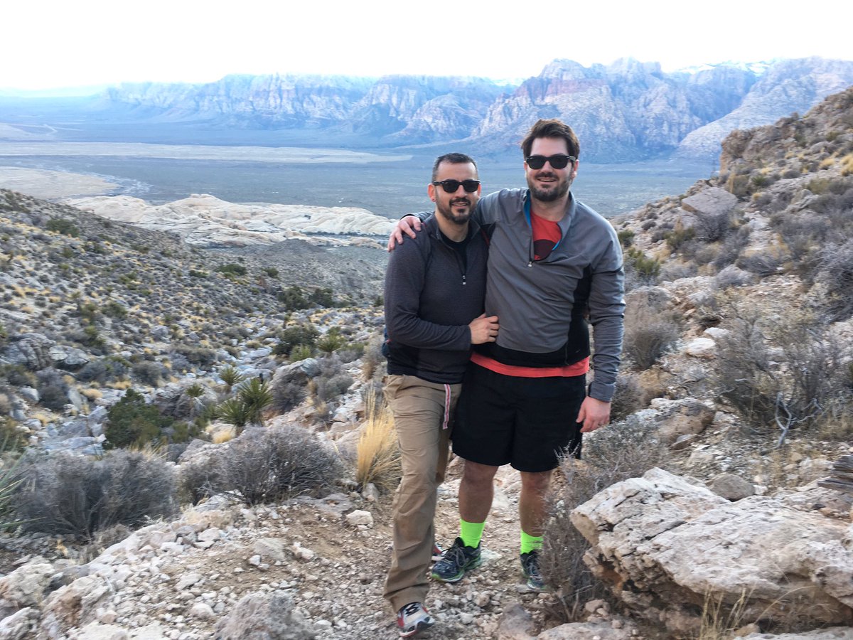 jkferrin's tweet photo. Our first hike in Vegas. I can get used to sunny 60+ degrees in January.
#TurtleheadPeak https://t.co/9uEeJUBuRQ