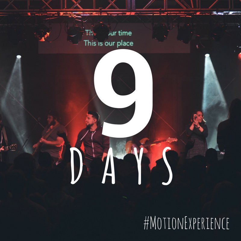 MotionYouth's tweet photo. #MotionExperience is truly the greatest thing we do at #MotionYouth. This is not a weekend you want to miss! 9 DAYS 👏🏼👏🏼👏🏼 https://t.co/ii3Z6tSkSb