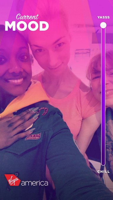 Wonderful girl I met at the airport Bryana. Yes honey! @VirginAmerica thank you! https://t.co/cY1gvq<a href="/tag/fan"class="tags"><span>#fan</span></a>
