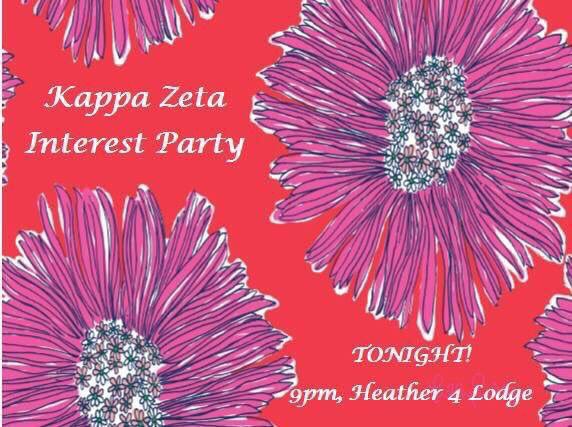 KZ_UPJ's tweet photo. Tonight's our first Interest Party of the semester! 😊Come meet the sisters of KZ and see what Greek Life is all about. 🐢Free 🍕 provided! https://t.co/zk3WsXQnyJ