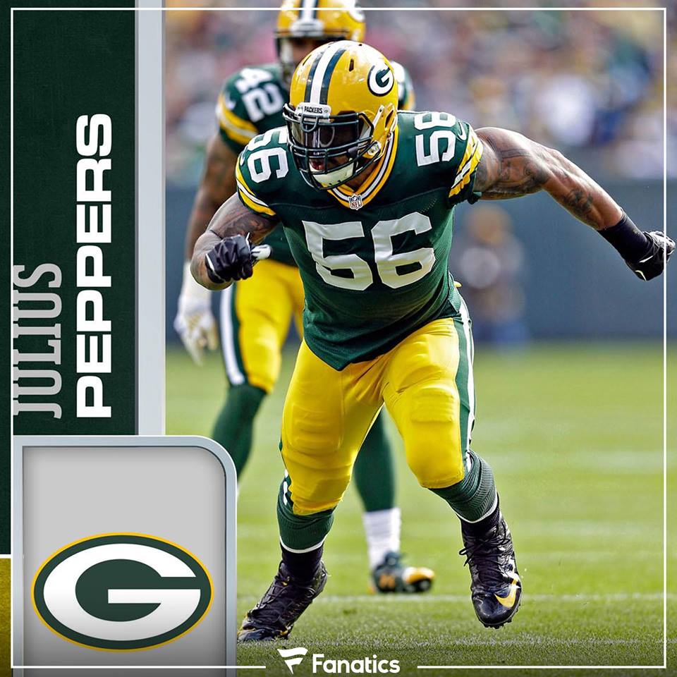 Happy Birthday Julius Peppers! 